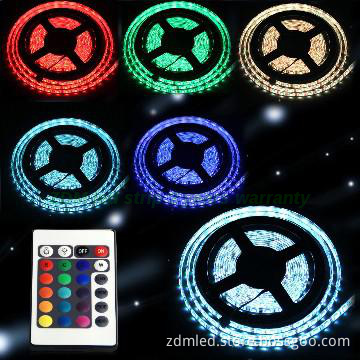 most waterproof RGB led strip with IR controller and amplifier